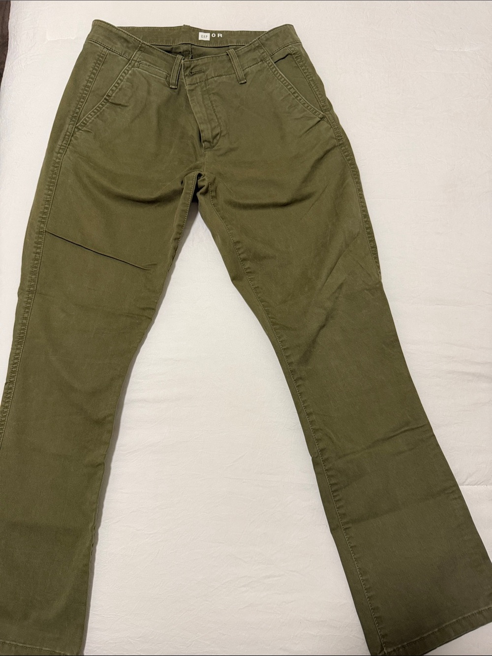GAP Olive Green Trousers Women
